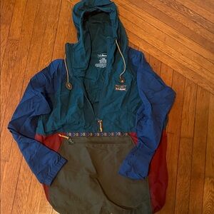 L.L. Bean Multicolor Outdoor Anorak